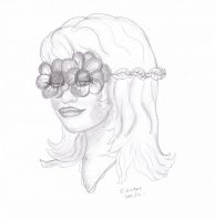 Mask of posies